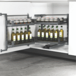 2 - Tier Glass Pantry Pull Out