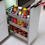 3 - Tier S.S Bottle Pull Out