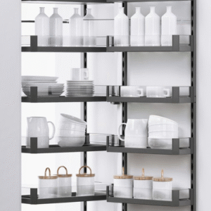 4 - Tier Glass Pantry Pull Out