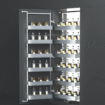 6 - Tier Charcoal Pantry Pull Out