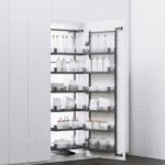 6 - Tier Glass Pantry Pull Out