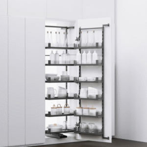 6 - Tier Glass Pantry Pull Out