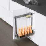 Soft Close Glass Detergent Pull Out