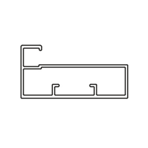 Glass Shutter Profile 45mm Frame