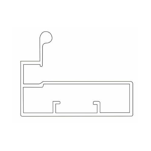 Glass Shutter Profile 45mm Handle