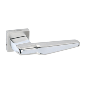 Silver Satin + Chrome Mortise Handle - Model 9037