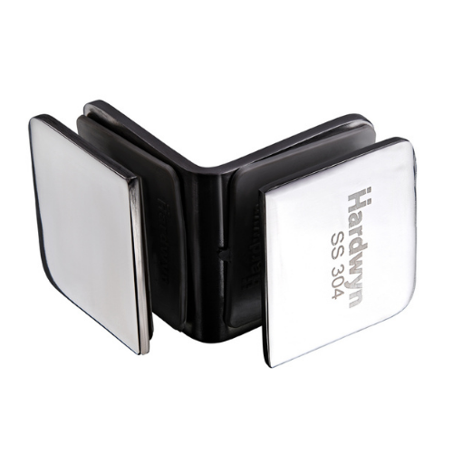 Glass to Glass Connector 90' (HEGC-03) Economy S.S