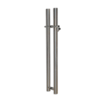 S.S Glass Door Handle With lock (HEDL-200)
