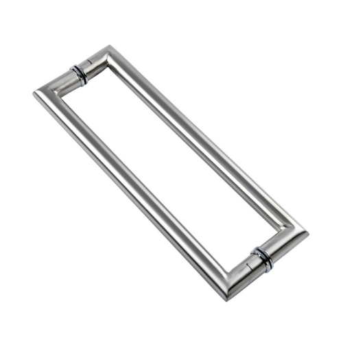 S.S Glass Door Rectangle Shape Handle (HPH-143)
