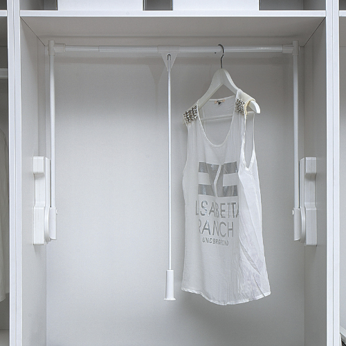 Hanger Drop Down - White