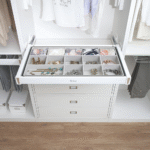 Soft -Closing Decorative Shelf - White