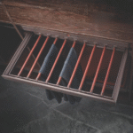 Soft -Closing Trouser Rack - Mocha