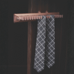 Without Soft -Closing Multi Functional Tie Rack - Mocha