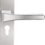 Benz Silver With Plate Door Handles